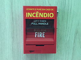 Botões Incêndio